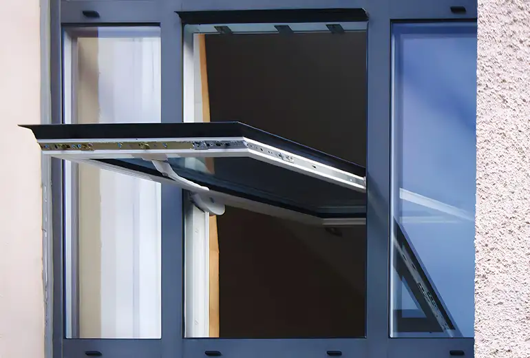 A2Z Projects Best Aluminium Pivot window manufacturer