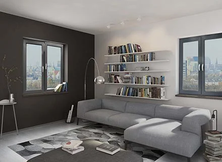 A2Z PROJECTS UPVC Tilt & Turn Windows
